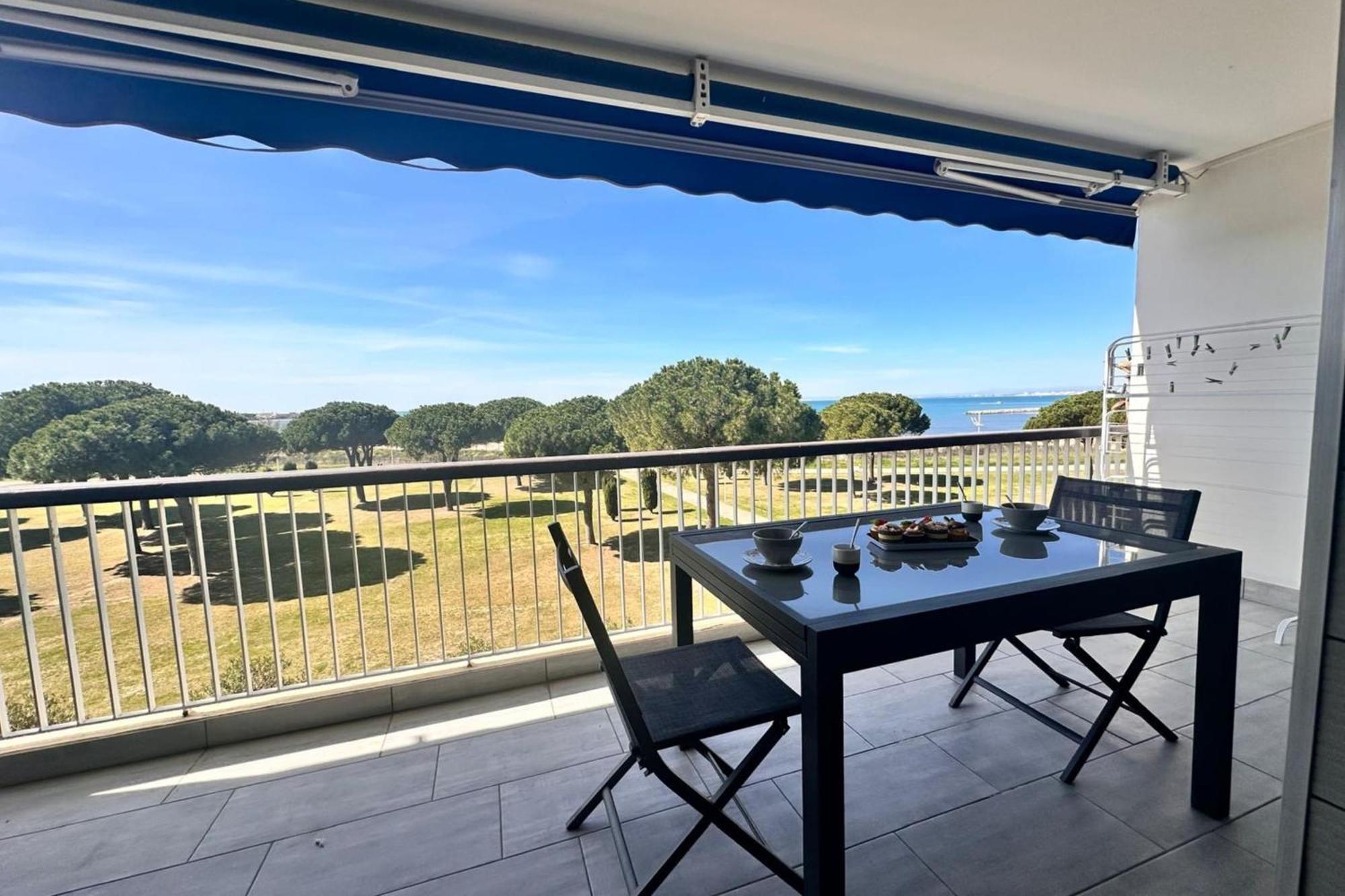 Le Mistral Appartement Standing Avec Vue Mer Exceptionnelle En 1Ere Ligne Le Grau-du-Roi Exterior foto